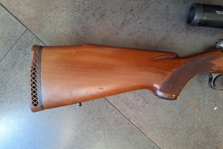 Hola, vendo Santa Barbara calibre 300 Win por no usar. El arma esta en Madrid, esta en buen estado, la 12