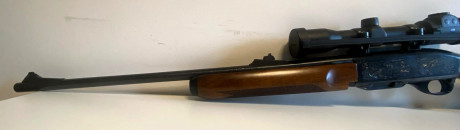 VENDIDO!!!
Se vende rifle semiautomático Remington 7400 en cal. 30-06.
PRECIO: 499€
El rifle esta en perfecto 01