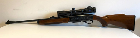VENDIDO!!!
Se vende rifle semiautomático Remington 7400 en cal. 30-06.
PRECIO: 499€
El rifle esta en perfecto 00