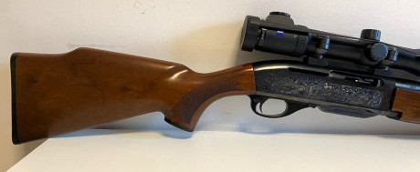 VENDIDO!!!
Se vende rifle semiautomático Remington 7400 en cal. 30-06.
PRECIO: 499€
El rifle esta en perfecto 20