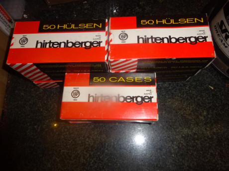 Muy buenas.
Vendo 400 vainas nuevas del .45 ACP en sus cajas originales de la muy acreditada marca Hirtenberger.
86 00