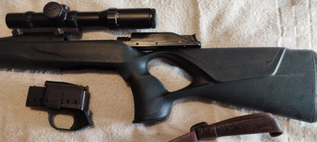 Vendo Blaser R8 Success calibre 8x57JS y cañon adicional 300 Weatherby. El equipo tiene 7 años. Todo en 01
