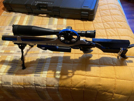 Se vende carabina de pcp Steyr Lg 110 FT de competicion.
Cal 4.5mm.22julios.Muy cuidada y con muchas extras,muy 00