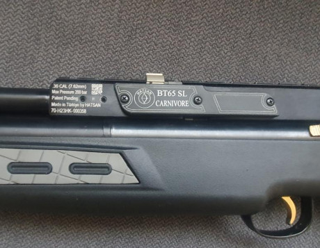 VENDIDA. CERRAR.


Vendo carabina PCP Hatsan BT65SL Carnivore, calibre 7,62.
Tiene 2 meses, como nueva. 10
