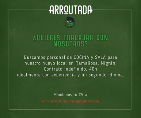 Pues se me ha ocurrido que podemos apuntarnos aquí los que buscamos trabajo y también los que ofrecen 91