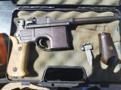 Compañero de club vende Pistola Mauser 7.65/

REBAJADA 1500€.  
Saludos. 02