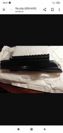 VENDIDO
Vendo Rifle 30-06 semiautomatico marca Molot,  con óptica Tasco Sport 1,5-6x42. El rifle tiene 41