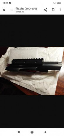 VENDIDO
Vendo Rifle 30-06 semiautomatico marca Molot,  con óptica Tasco Sport 1,5-6x42. El rifle tiene 40