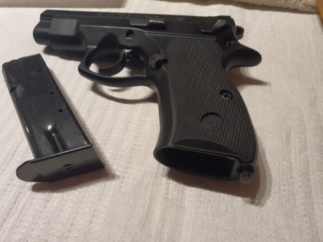 Vendo CZ 75D COMPACT del 9 Pb

Punto de mira y alza están cambiados. Lleva puesto sistema de muelles DPM. 30