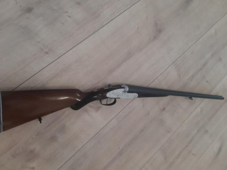 Escopeta fabricada en Eibar marca Danok-Vergara modelo 114 calibre 16. Comprada nueva en armas Parkemy 01