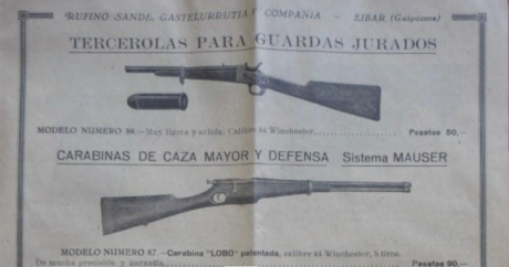 Estoy por comprar un rifle rolling block, calibre 44/40, en la guía pertenecía pone que es marca Remington 31