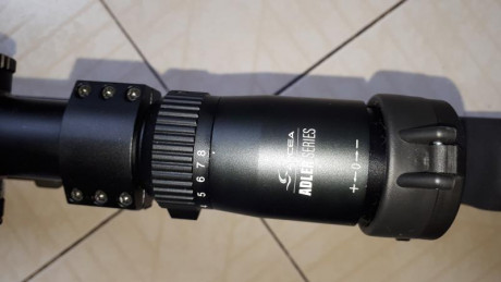  Vendo Visor Arcea/Adler Series 1-8x24 
Nuevo, estrenado en Abril para tiro en galería (necesito más aumentos)
 11