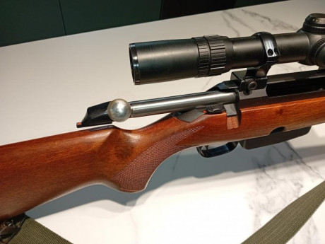 Rifle Tikka M690 (3006) culata de madera con Visor Bausch & lomb 1,5-6x42 con monturas desmontables 00