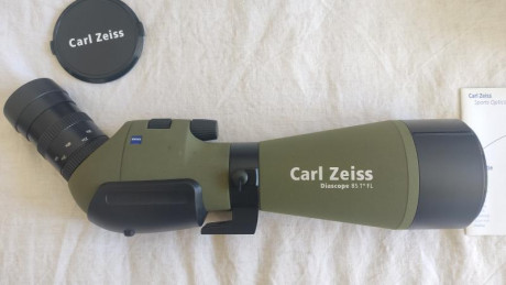 Telescopio Carl Zeiss Victory Diascope 85 T* FL Verde. Zoom 20-60 x 85 VENDIDO CERRAR!!

Siempre usado 01