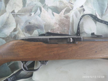 Vendo carabina ruger muy usada, pero en perfecto Estado de tiro. 
Calibre 22 lr. 
130€ portes incluidos. 00