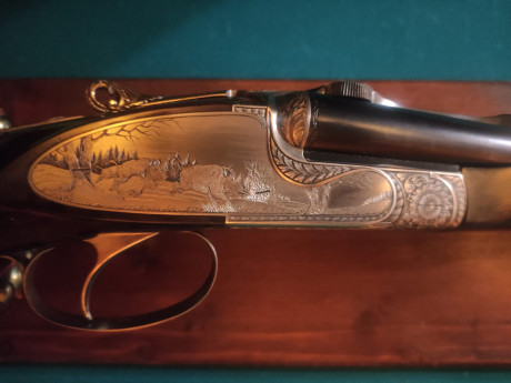 RIFLE EXPRESS PIERRE CHAPUIS ARTISAN RAMBOUILLET YUXTAPUESTO
Calibre 9,3x74R
Monturas Recknagel de Uña
VISOR 01