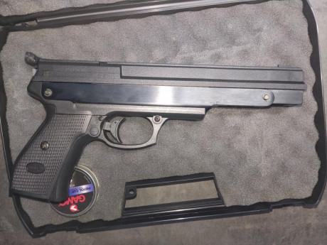 Vendo pistola aire comprimido Gamo PR-45, muy pocos disparos, la usé para practicar la licencia F. Muy 00