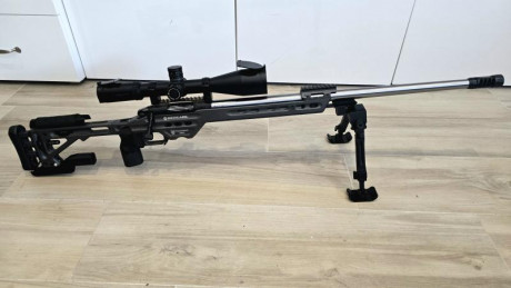 Vendo bergara premier élite competition en 6.5 creedmor, rifle tope gama de bergara, usado en prs y contrapesado, 02