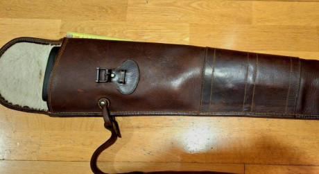 VENDIDA

Hola, vendo funda de piel para arma larga, la tengo para una Beretta superpuesta calibre 20, 01