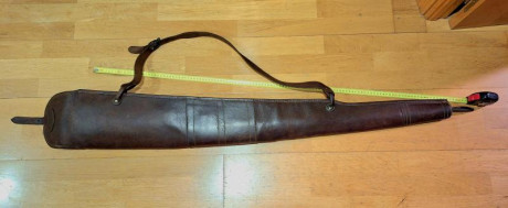 VENDIDA

Hola, vendo funda de piel para arma larga, la tengo para una Beretta superpuesta calibre 20, 10