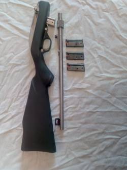 Vendo 3 cargadores para rifle Marlin Papoose. Lote de los 3 a 120 euros 00