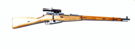 Mosin Nagant 1891/30 modelo largo, no es sniper de origen fue sniperizado en buen estado ,funcionamiento 01