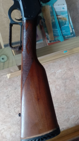 Se vende marlin 1895 G en el contundente 45-70 govt, esta en muy buen estado de maderas y pavón, va muy 02