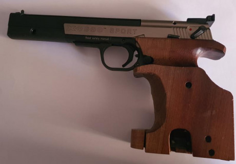 Vendo Hämerli X-Esse Sport en calibre 22 Lr. en su estuche con 2 cargadores, como nueva. Ideal para competición 10