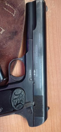 Pistola FN 1903 del calibre 9x20 Browning long, siendo de un hallazgo de la guerra civil española. Esta 01
