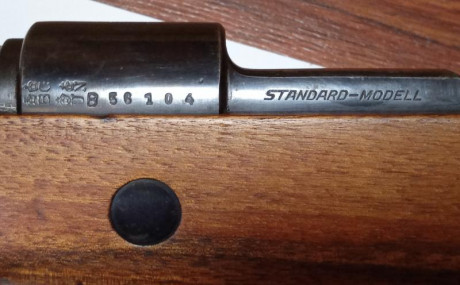 Se vende Mauser Standard Modell en muy buen estado.
Calibre 7,92x57 (8x57 Mauser)
Agrupa muy bien.
Precio 00