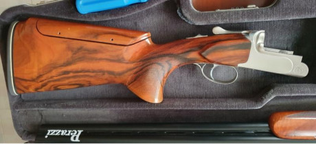 Perazzi modelo MX8 Trap calibre 12, longitud de cañón 75 cm , dos y una estrellas fijas , Banda/Solista 01