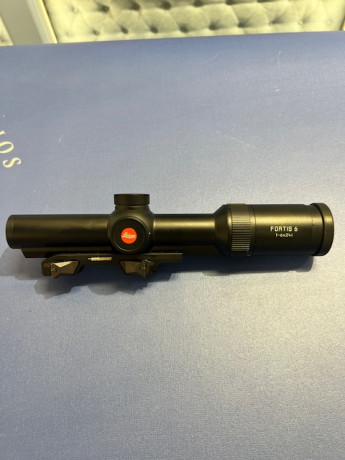 Buenas compañeros, vendo mi fortis 1-6x24 porque se me ha antojado llevar todo el equipo Blaser.
El visor 01