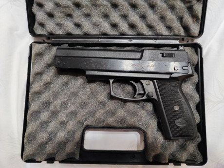 Muy buenas

Pongo a la venta esta pistola Gamo AF10 de aire precomprimido. Dispone de un cañón de acero 02