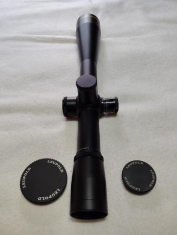 Pues eso vendo visor leupold competition 40x45 series sin arañazos ni golpes ni ninguna marca está en 10