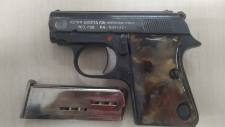 Un amigo me a pedido que le ponga esta ASTRA MOD. 2000 CUB CALIBRE 6,35 guiada en A, fabricada por ASTRA 02