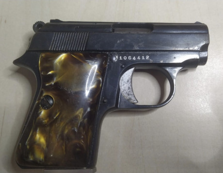 Un amigo me a pedido que le ponga esta ASTRA MOD. 2000 CUB CALIBRE 6,35 guiada en A, fabricada por ASTRA 01