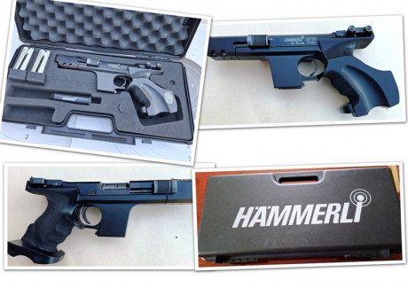 Vendo pistola Hammerli SP 20 calibre 32 en perfecto estado tanto físico como estético se puede ver y probar 00