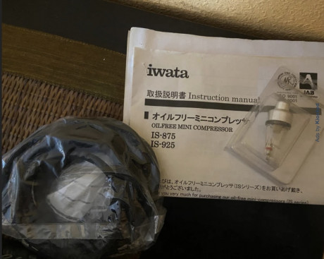 Vendo Compresor Iwata IS-875. Nuevo a estrenar.

350€ si hay que enviarlo por paquetería fuera de Madrid. 11