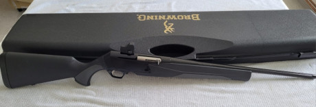 Buenas, un amigo vende este magnifico semi en 9,3X62 por que no lo usa, está nuevo totalmente, ni rasguños, 02