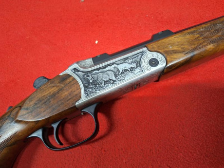 Buenas a todos,
Un buen amigo que se retira por edad me pide que le anuncie esta joya.
Se vende:

Rifle 01