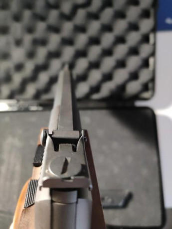 Lo dicho por cambio de proyecto vendo mi magnifica pistola BROWNING INTERNATIONAL del calibre 22 LR en 11