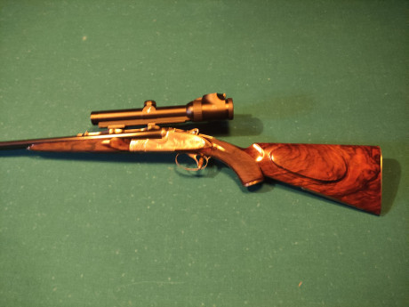 ** RETIRADO DE LA VENTA **

RIFLE EXPRESS PIERRE CHAPUIS ARTISAN RAMBOUILLET YUXTAPUESTO
Calibre 9,3x74R
Monturas 00