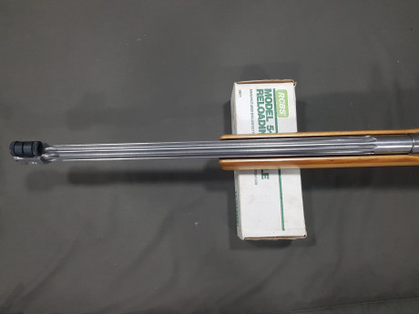 Vendo Unique T3000 rifle modular (cañones intercambiables) en cal 6,5x55se por falta de uso por 1500€.
Saludos. 00