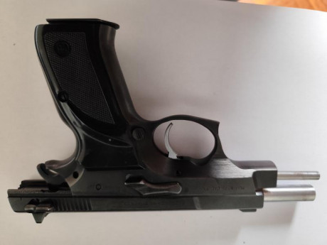 Copia de la Cz 75 fabricada por NORINCO

Guiada en F

En buen estado estético y de funcionamiento 00