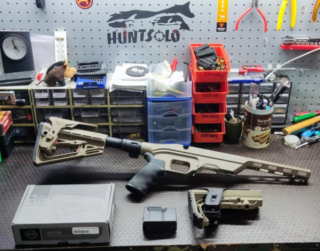 Pongo a la venta chasis para Tikka de la marca MDT modelo LSS 2@ GEN. Es el modelo plegable. Se vende 01