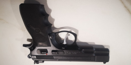 Pongo a la venta mi CZ de 9 mm, junto con el kit del 22 lr. con cachas Hogue. Cada una de las correderas 31