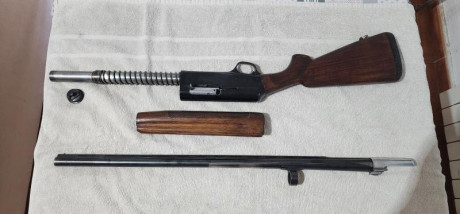 Buenas cambiaría escopeta franchi repetidora 71cm del 12 en muy buen estado y la carabina anschutz 520 01