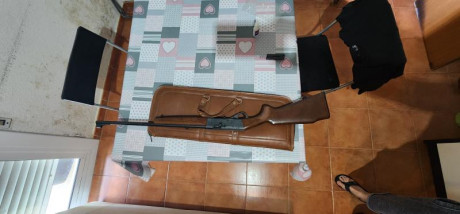 Buenas cambiaría escopeta franchi repetidora 71cm del 12 en muy buen estado y la carabina anschutz 520 00