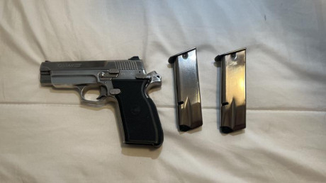 Gracias a todos por vuestro interés. Se ha vendido. 
Un saludo. 

Se vende pistola guiada en F. Compacta 22