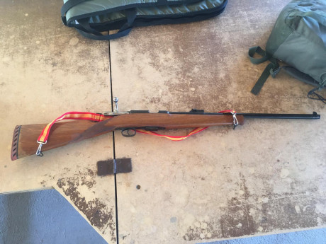 ¡¡Buenos días a todos!!
 Un amigo me pide que le anuncie para su venta una carabina Destroyer del calibre 01